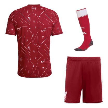 Liverpool detský Domáci futbalový komplet 2026/27