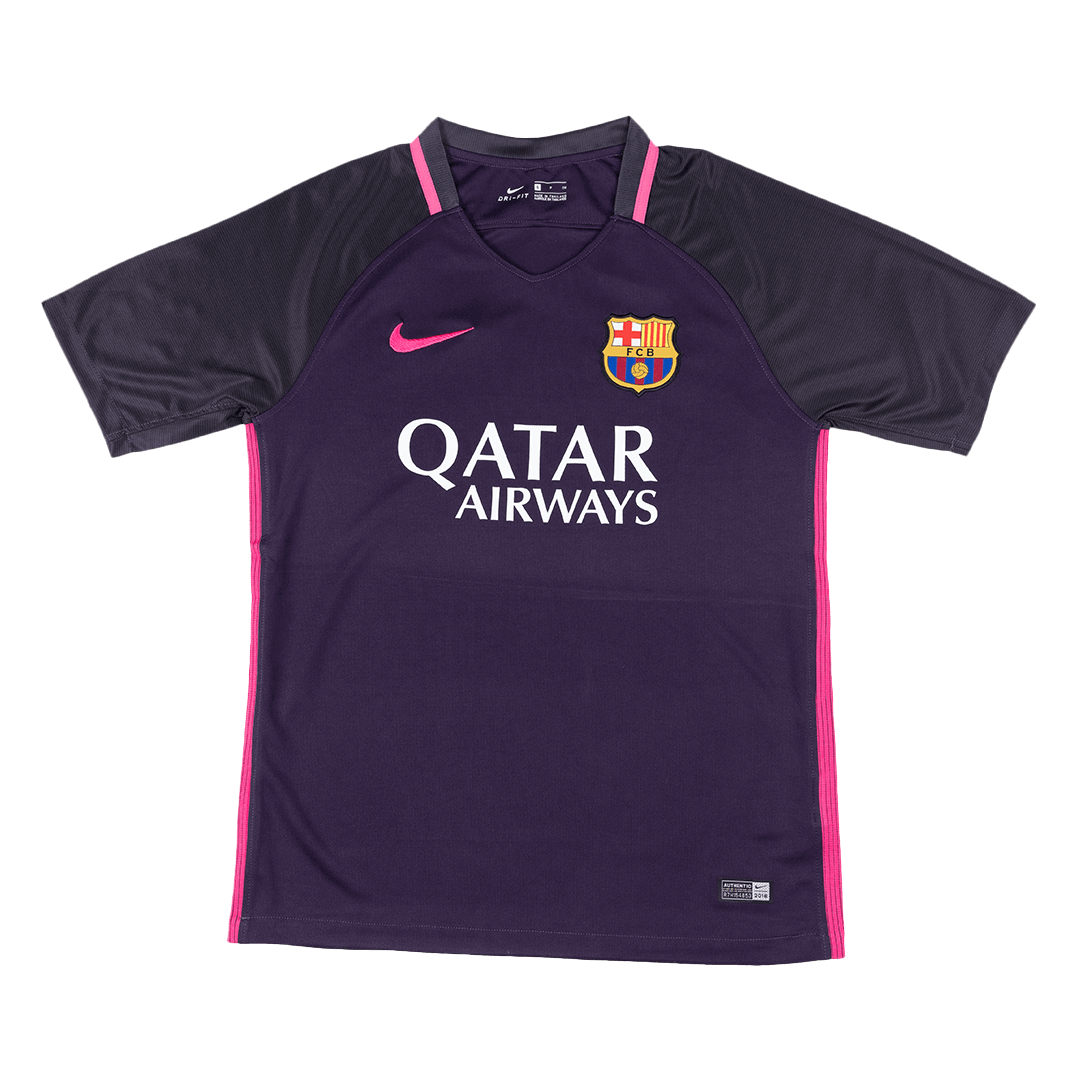 Barcelona pánsky vonkajší retro futbalový dres 2016/17