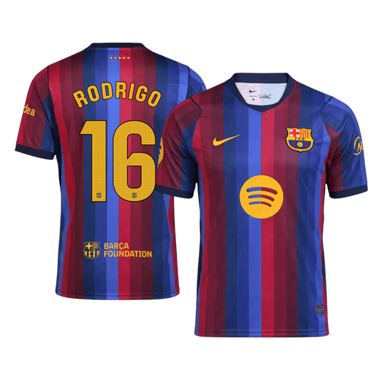 Barcelona pánsky Domáci futbalový dres 2026/27 – RODRIGO #16