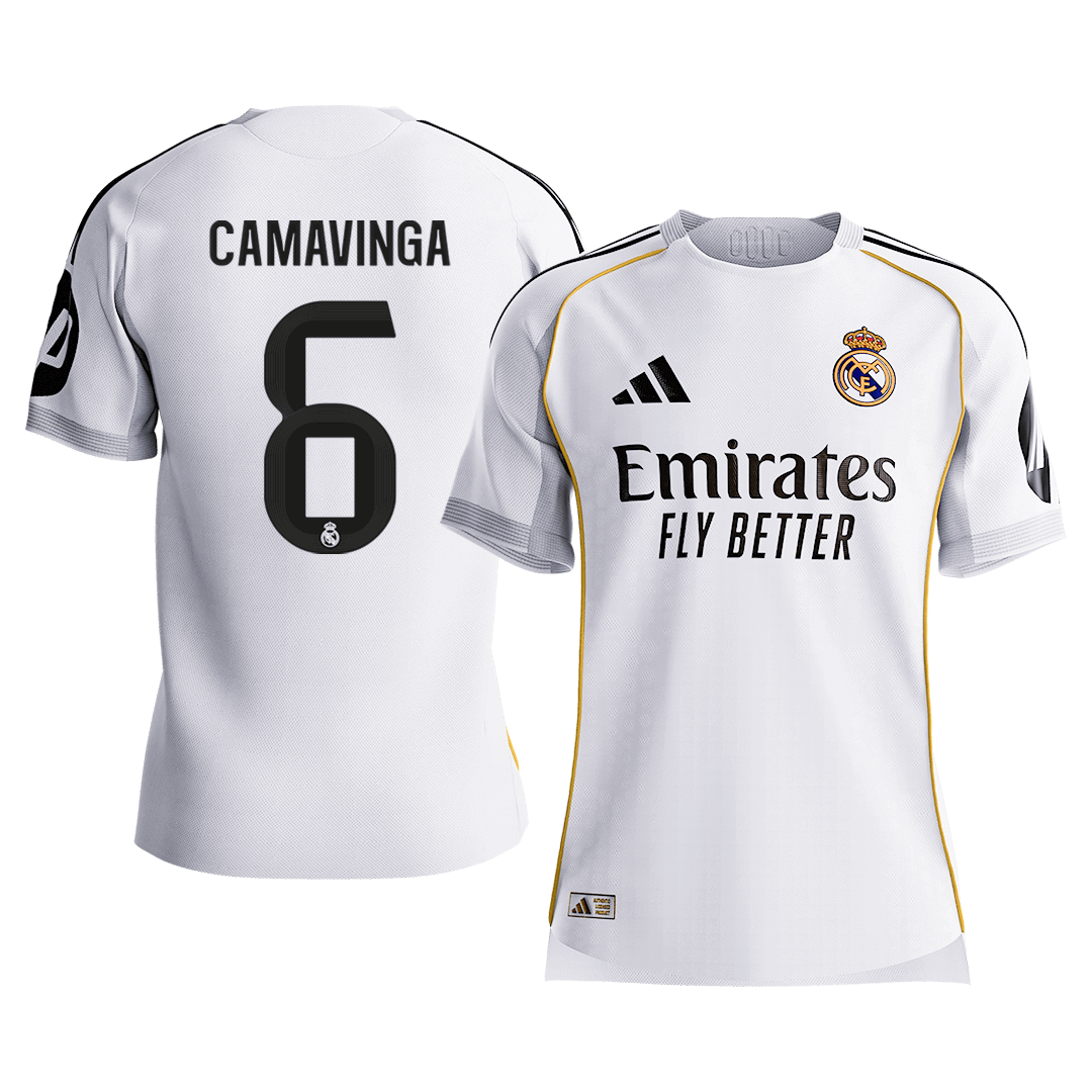 Real Madrid pánsky domáci futbalový dres 2025/26 - CAMAVINGA #6 [hráčska verzia] (Prémiová kvalita)
