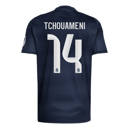 Real Madrid pánsky vonkajší futbalový dres 2025/26 - TCHOUAMENI #14 (Prémiová kvalita)