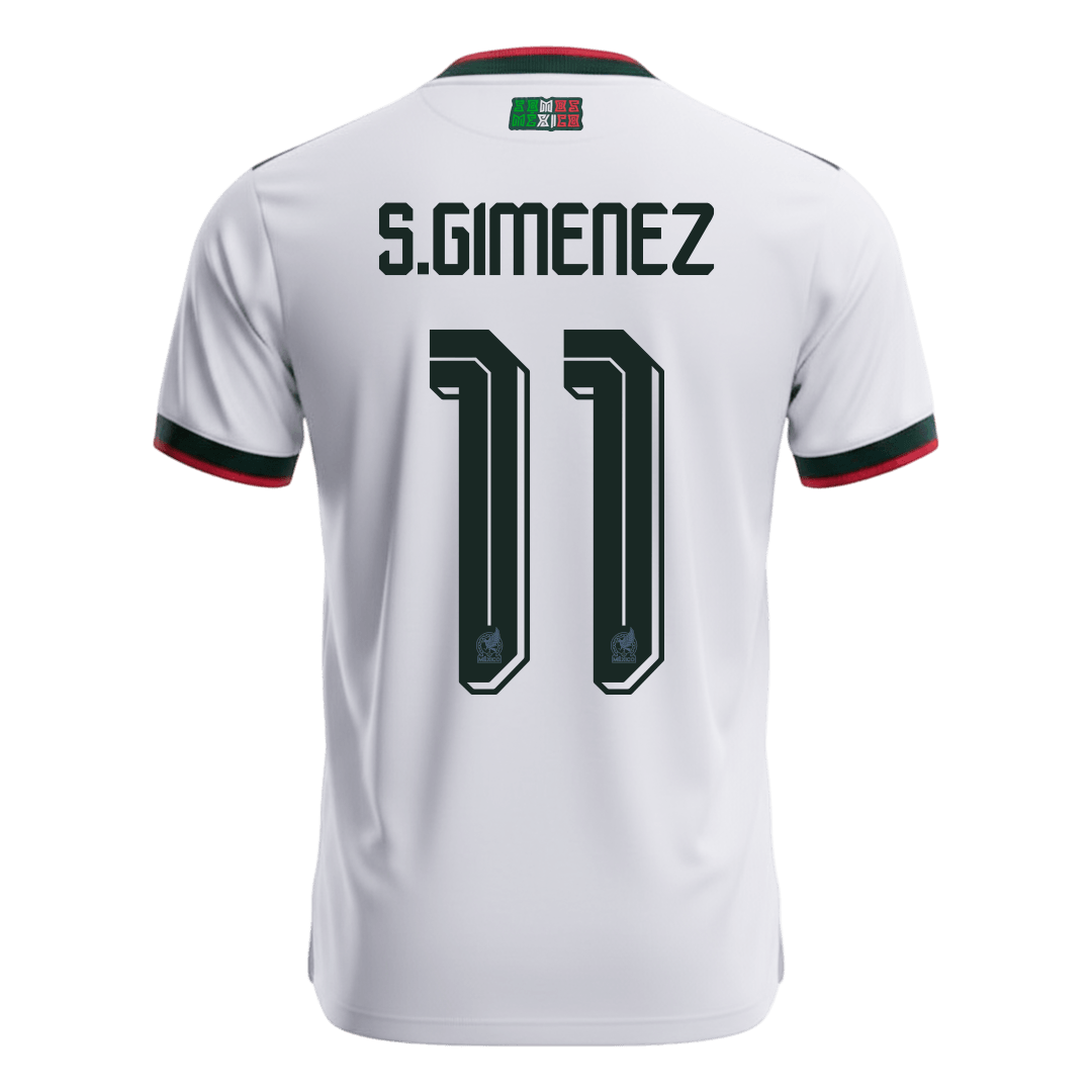 Pánske Futbalový Dres Mexiko Vonkajší MS 2026 - S.GIMENEZ #11