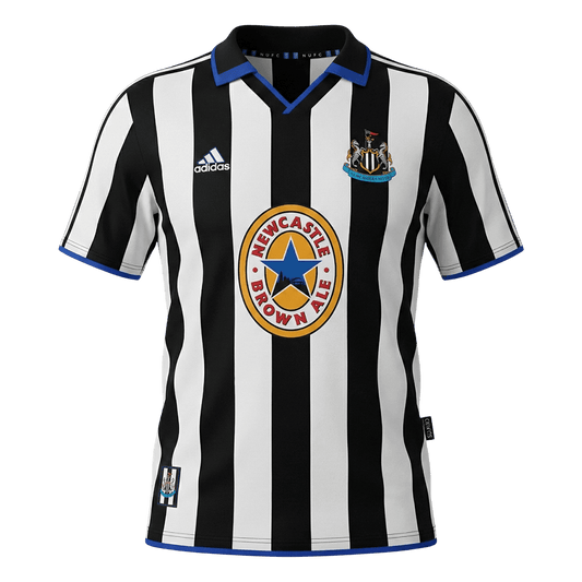 Newcastle United pánsky domáci retro futbalový dres 1999/00