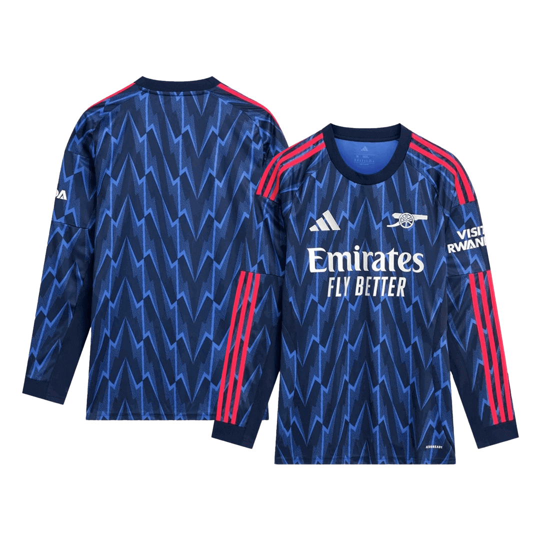 Pánske Futbalový Dres Arsenal Vonkajší 2025/26 Dlhý Rukáv