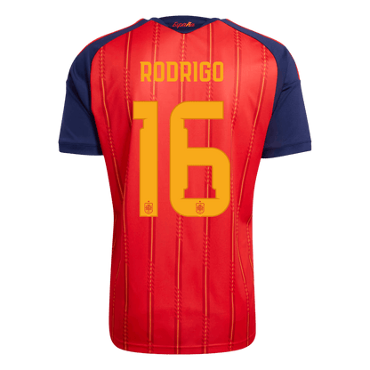 [PREMIUM] Pánske Futbalový Dres Španielsko Domáci MS 2026 - RODRIGO #16