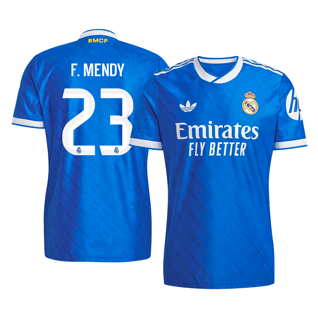 Real Madrid pánsky tretí futbalový dres 2025/26 - F. MENDY #23 [hráčska verzia]