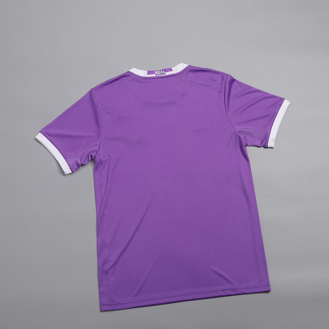 Real Madrid pánsky vonkajší retro futbalový dres 2016/17