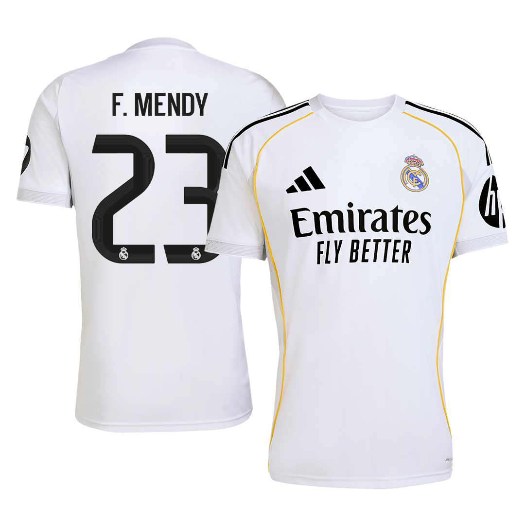 Real Madrid pánsky domáci futbalový dres 2025/26 - F.MENDY #23 (Prémiová kvalita)