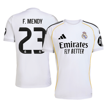 Real Madrid pánsky domáci futbalový dres 2025/26 - F.MENDY #23 (Prémiová kvalita)