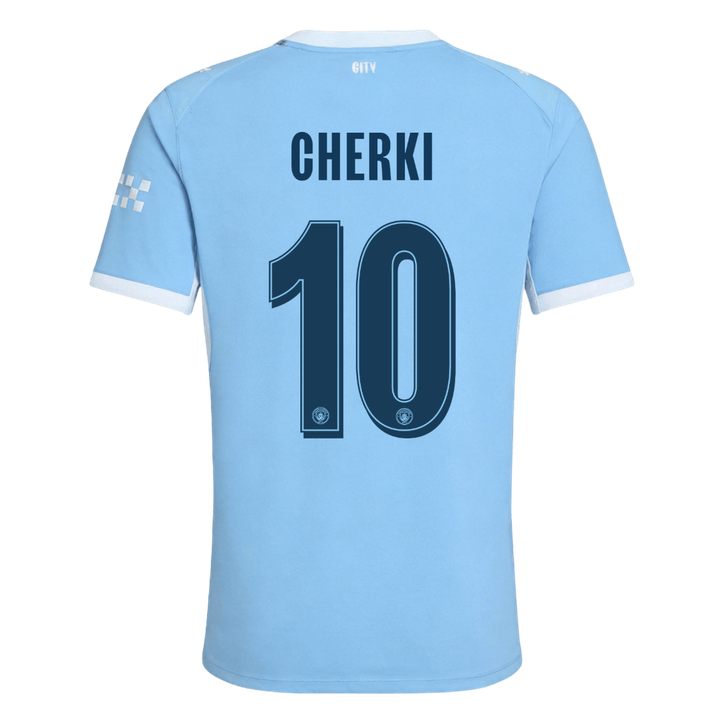 Manchester City pánsky Domáci futbalový dres 2026/27 – CHERKI #10 – UCL [hráčska verzia]