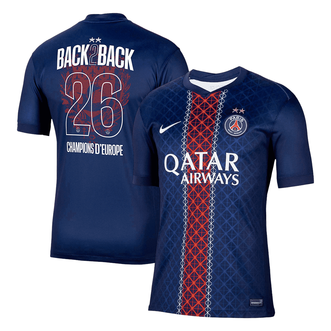 [PREMIUM] Pánske Futbalový Dres PSG Domáci 2025/26 - Champions of Europe #26
