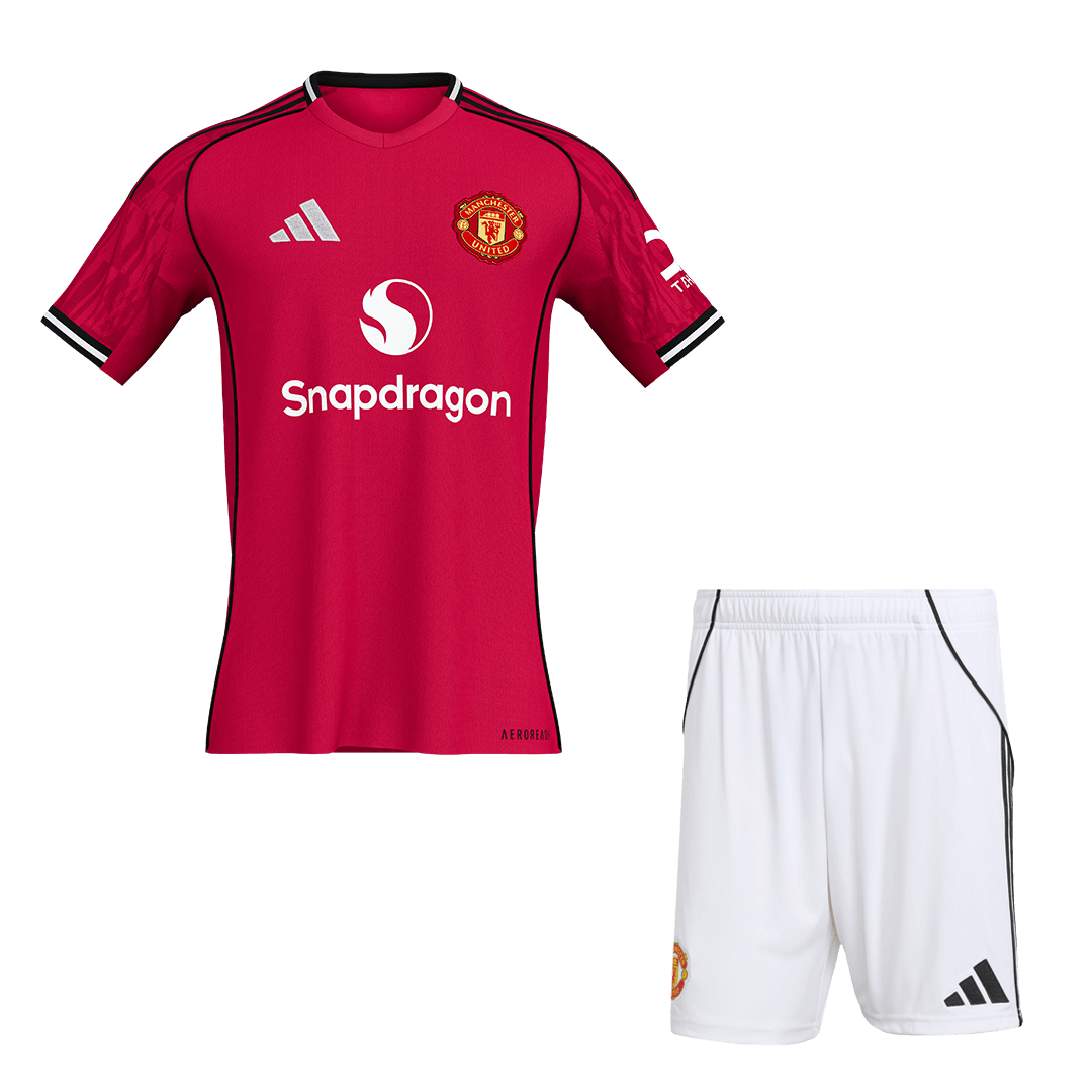Manchester United pánska domáca futbalová súprava 2025/26 (Prémiová kvalita)