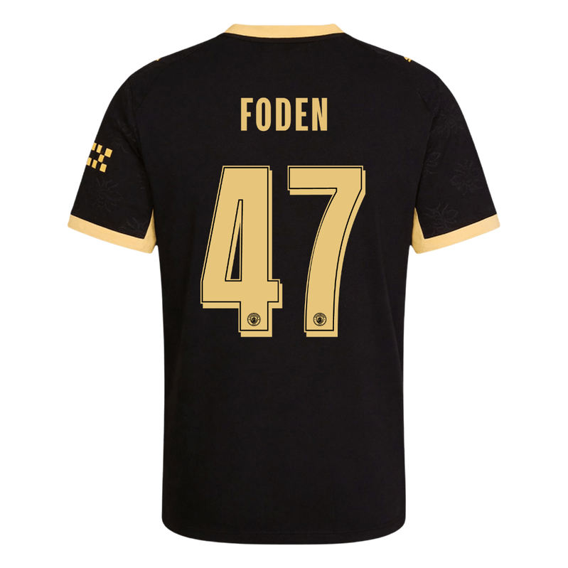 Manchester City pánsky Vonkajší futbalový dres 2026/27 – FODEN #47 – UCL [hráčska verzia]