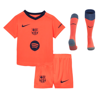 Barcelona detský tretí futbalový komplet 2025/26