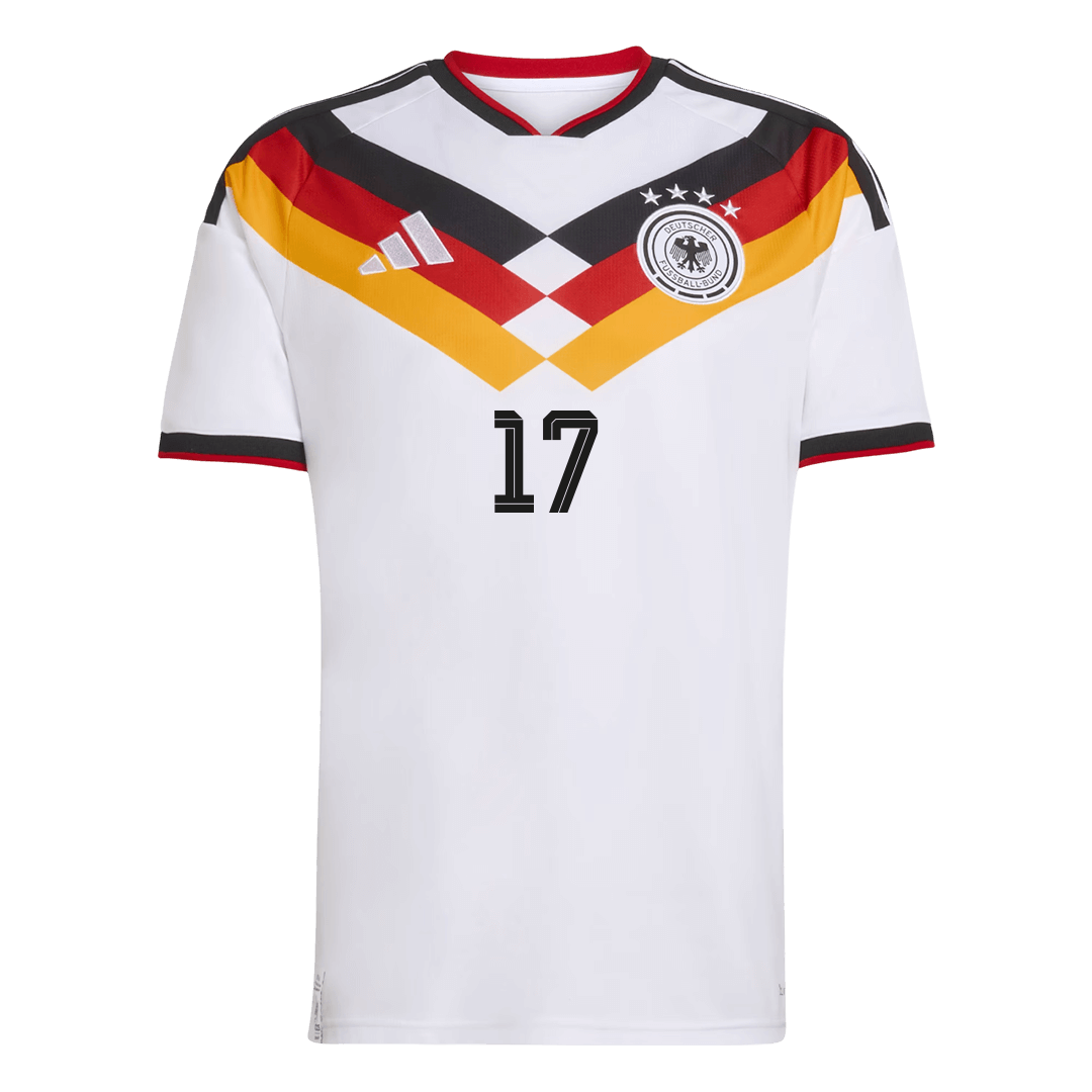 Nemecko pánsky domáci futbalový dres MS 2026 - WIRTZ #17