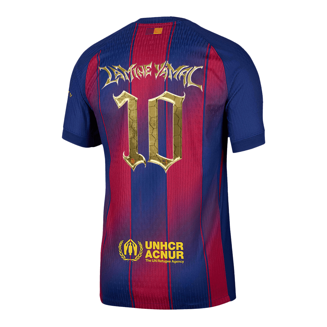 Barcelona pánsky domáci futbalový dres 2025/26 - LAMINE YAMAL #10 [hráčska verzia]