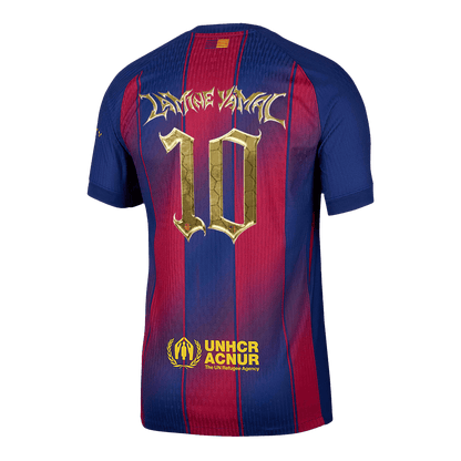 Barcelona pánsky domáci futbalový dres 2025/26 - LAMINE YAMAL #10 [hráčska verzia]