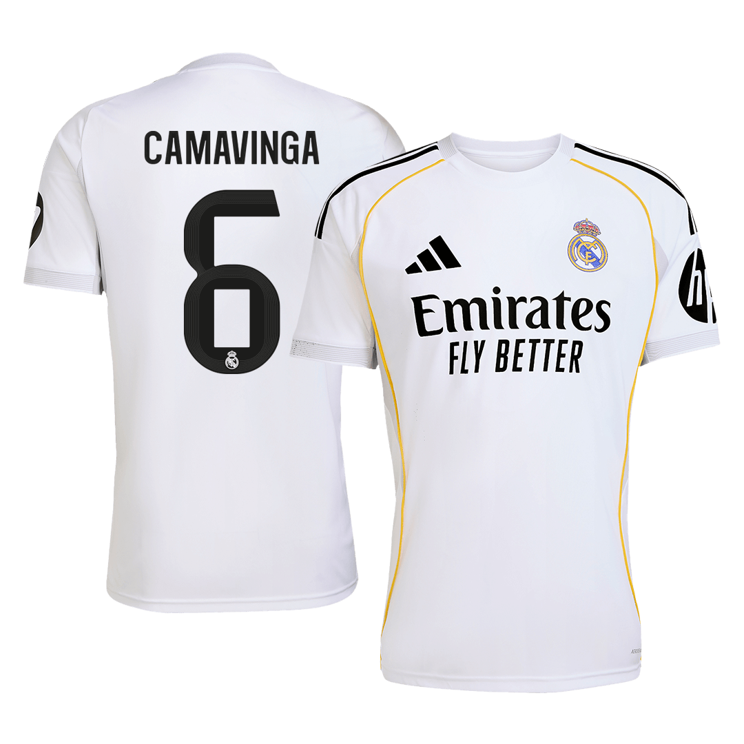 Real Madrid pánsky domáci futbalový dres 2025/26 - CAMAVINGA #6 (Prémiová kvalita)