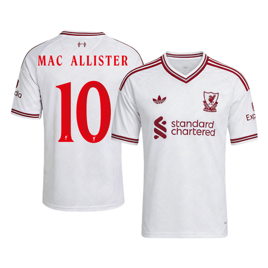 Liverpool pánsky Vonkajší futbalový dres 2026/27 – MAC ALLISTER #10 – UCL