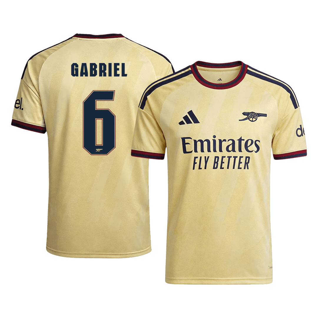 Pánske Futbalový Dres Arsenal Tretí 2026/27 Hráčska Verzia UCL - GABRIEL #6