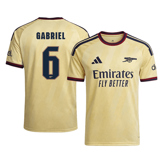 Pánske Futbalový Dres Arsenal Tretí 2026/27 Hráčska Verzia UCL - GABRIEL #6