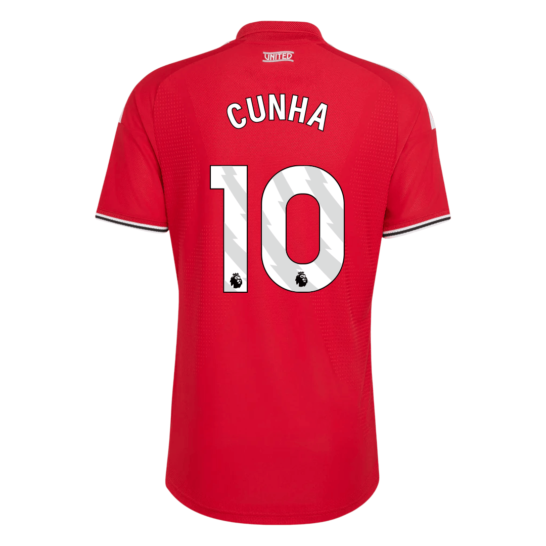 Manchester United pánsky Domáci futbalový dres 2026/27 – CUNHA #10 [hráčska verzia]