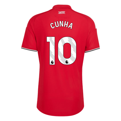 Manchester United pánsky Domáci futbalový dres 2026/27 – CUNHA #10 [hráčska verzia]