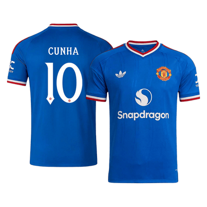 Manchester United pánsky Vonkajší futbalový dres 2026/27 – CUNHA #10 – UCL
