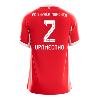 Bayern Mníchov pánsky domáci futbalový dres 2025/26 - UPAMECANO #2 (Prémiová kvalita)