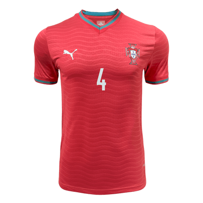 Portugalsko pánsky domáci futbalový dres MS 2026 - RÚBEN DIAS #4 [hráčska verzia]
