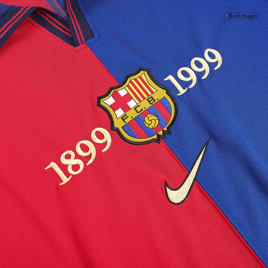 Barcelona pánsky domáci retro futbalový dres 1999/00