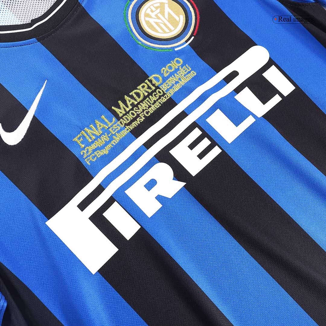 Inter Miláno pánsky domáci retro futbalový dres 2009/10 UCL Final