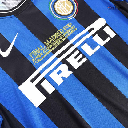 Inter Miláno pánsky domáci retro futbalový dres 2009/10 UCL Final