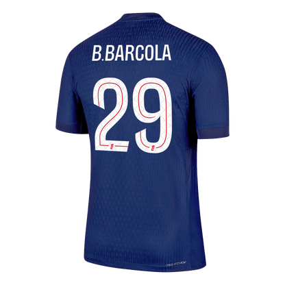 PSG pánsky domáci futbalový dres 2025/26 - B.BARCOLA #29 [hráčska verzia]