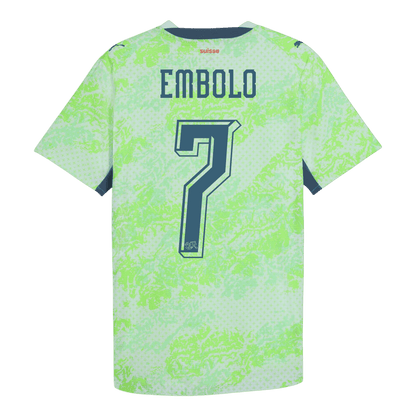 Pánske Futbalový Dres Švajčiarsko Vonkajší MS 2026 - EMBOLO #7