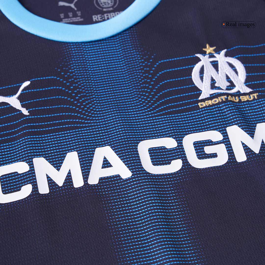 Marseille detská vonkajšia futbalová súprava 2025/26