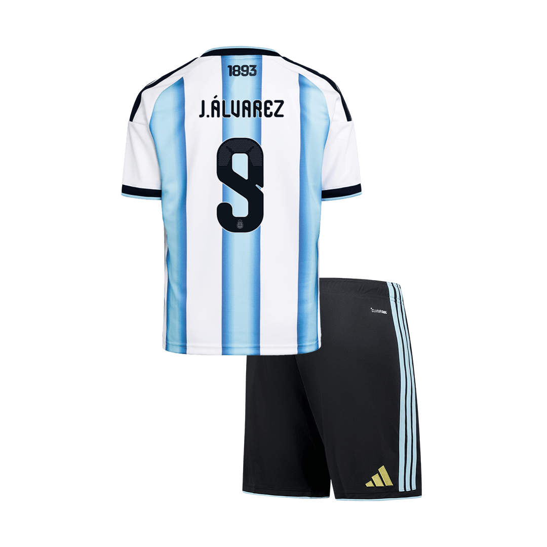 [PREMIUM] Detské Futbalová Súprava Argentína Domáci MS 2026 - J.ÁLVAREZ #9