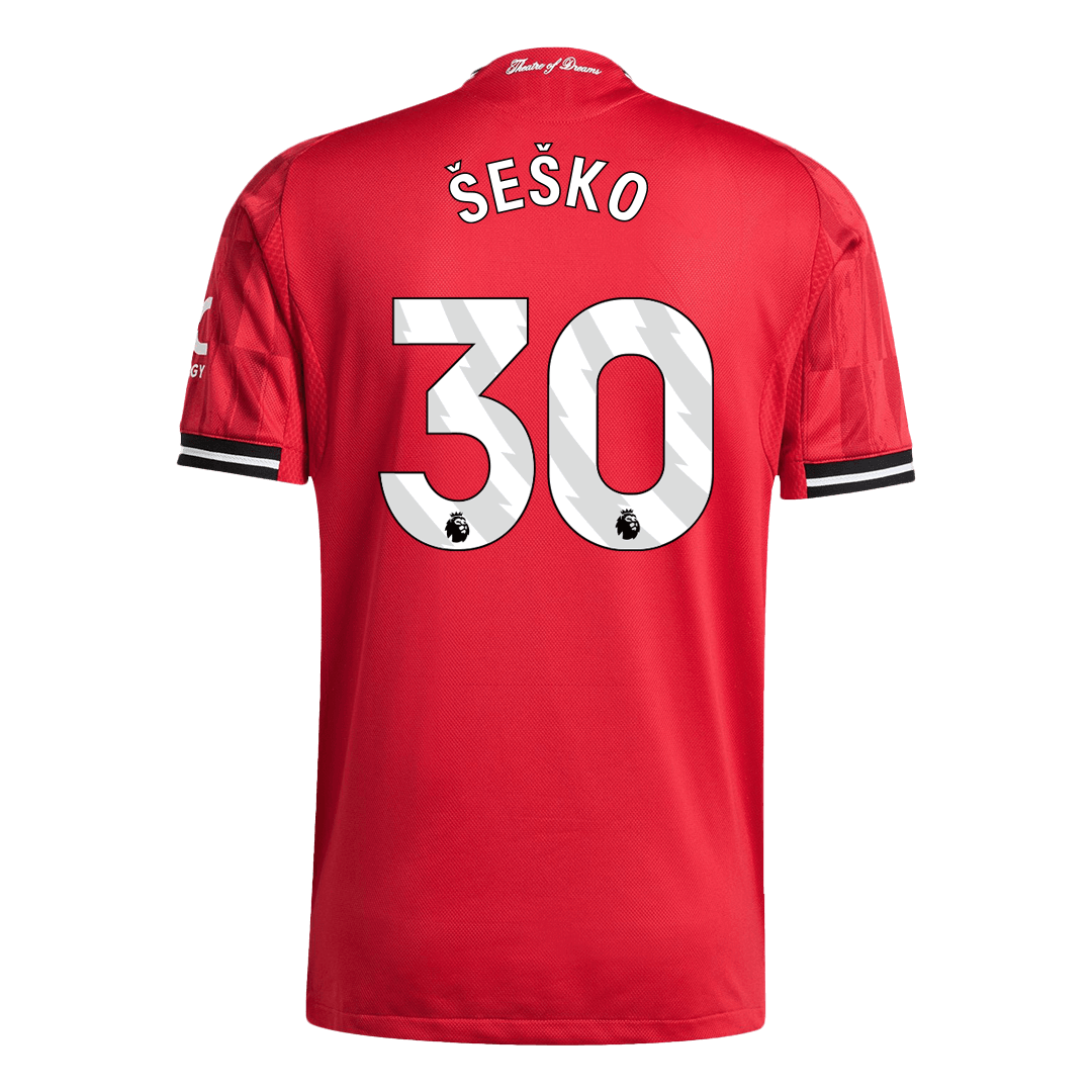Manchester United pánsky domáci futbalový dres 2025/26 - ŠEŠKO #30 [hráčska verzia]
