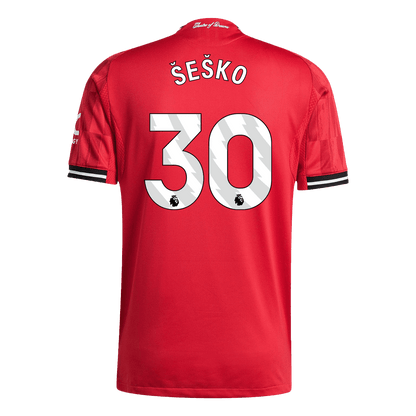 Manchester United pánsky domáci futbalový dres 2025/26 - ŠEŠKO #30 [hráčska verzia]