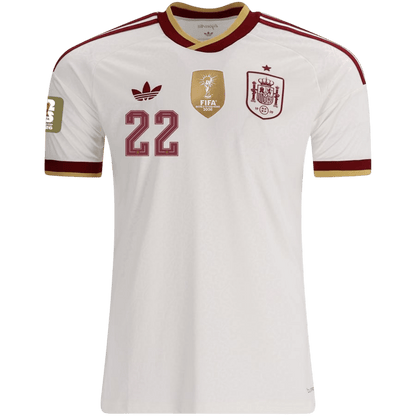 Pánske Futbalový Dres Španielsko Vonkajší MS 2026 - CUBARSÍ #22