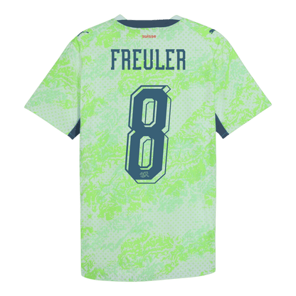 Pánske Futbalový Dres Švajčiarsko Vonkajší MS 2026 - REULER #8