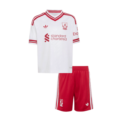 Liverpool detský Vonkajší futbalový komplet 2026/27