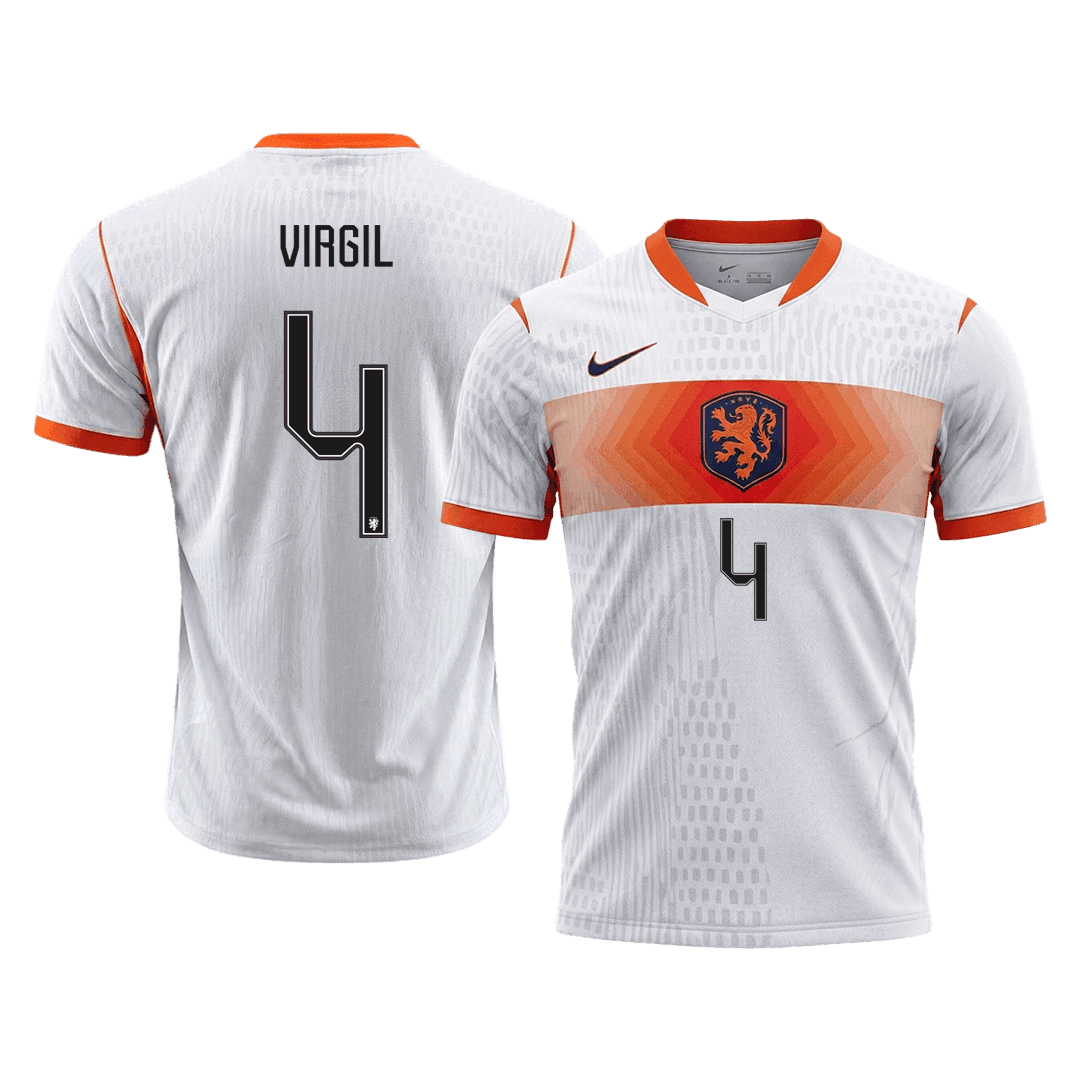 Pánske Futbalový Dres Holandsko Vonkajší MS 2026 Hráčska Verzia - VIRGIL #4