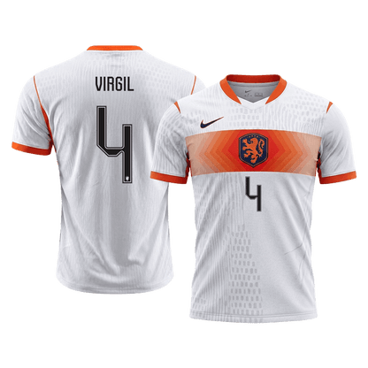 Pánske Futbalový Dres Holandsko Vonkajší MS 2026 Hráčska Verzia - VIRGIL #4