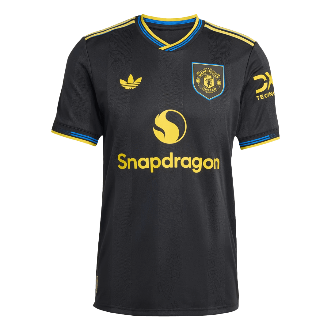 Manchester United pánsky tretí futbalový dres 2025/26 [hráčska verzia]