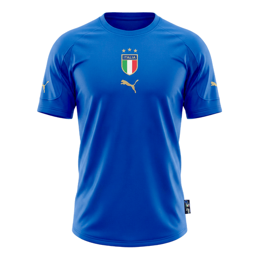 Taliansko pánsky domáci retro futbalový dres 2004