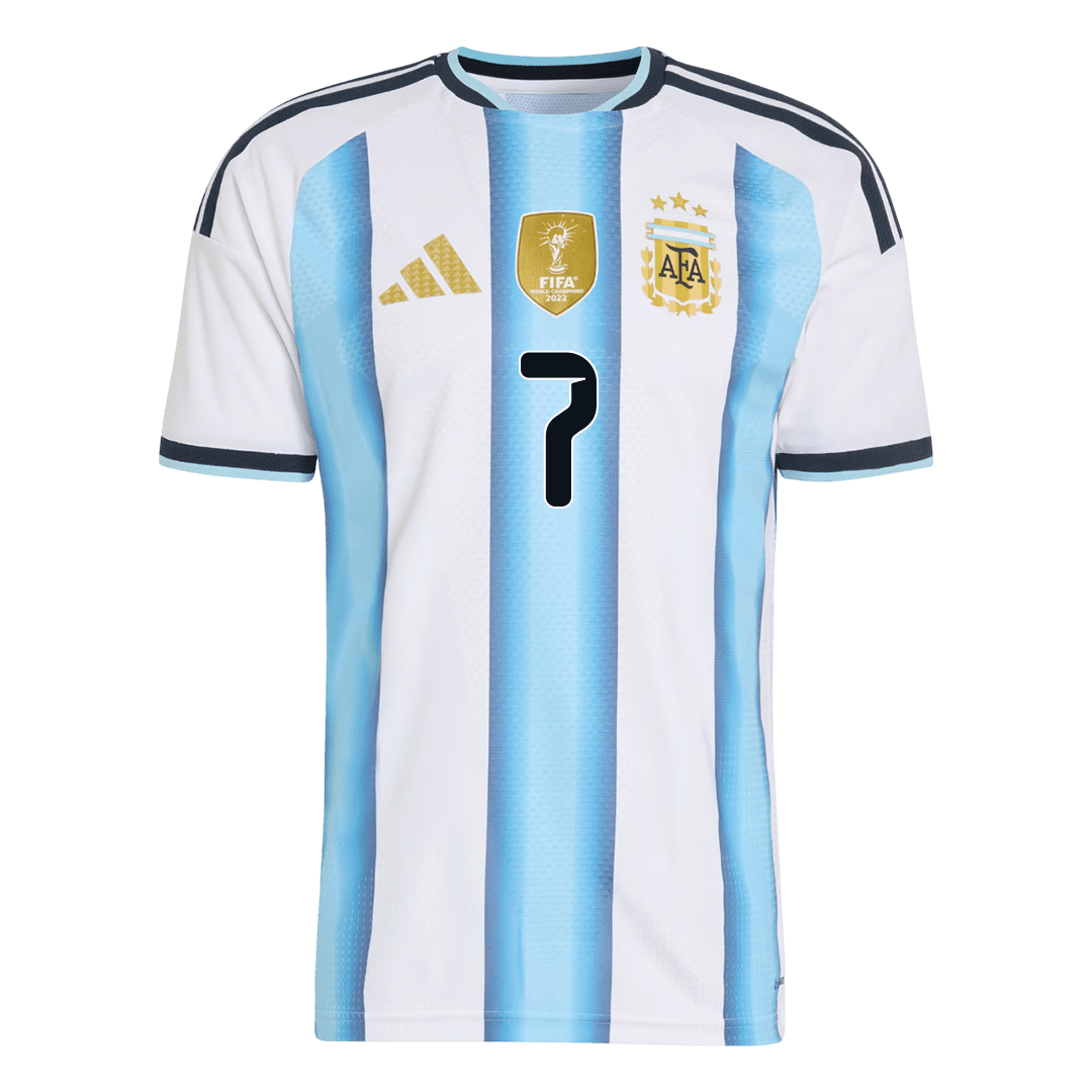 Pánske Futbalový Dres Argentína Domáci MS 2026 Hráčska Verzia - DE PAUL #7