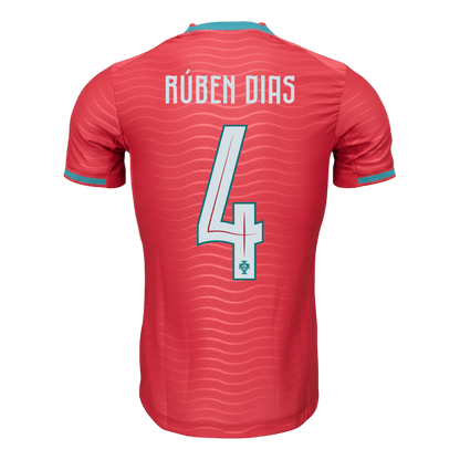 Portugalsko pánsky domáci futbalový dres MS 2026 - RÚBEN DIAS #4 [hráčska verzia]