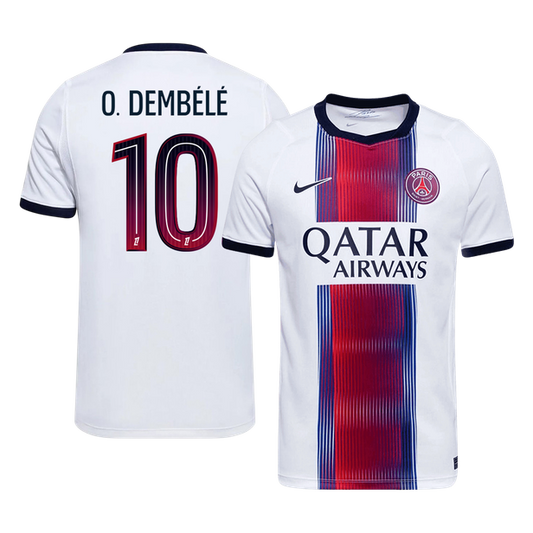 PSG pánsky Vonkajší futbalový dres 2026/27 – O. DEMBÉLÉ #10