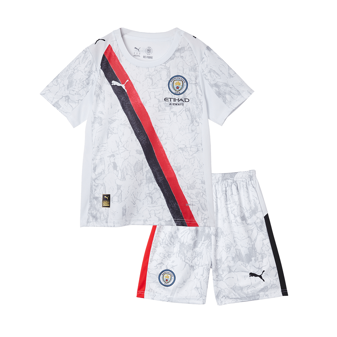 Manchester City detská futbalová súprava MS 2025/26